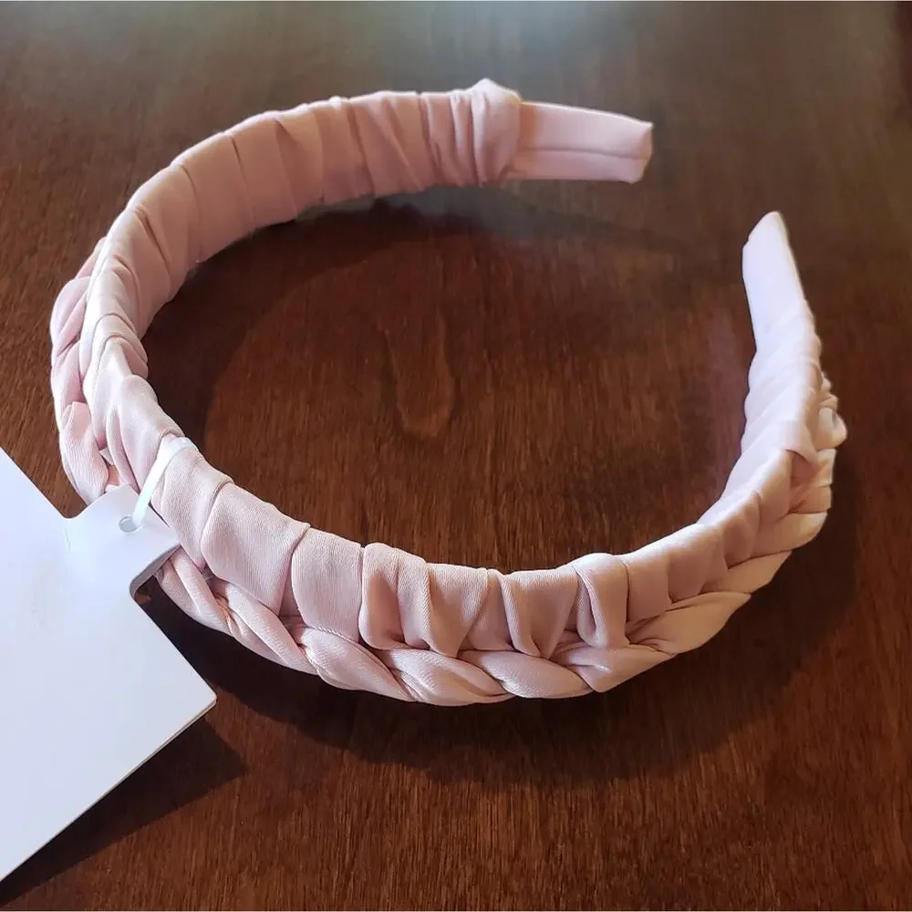 Time‎ and Tru NWT TT Twist headbands set of 3 pink green purple